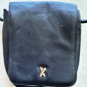 PALOMA PICASO  BLACK VINTAGE CROSSBODY MINI BAG